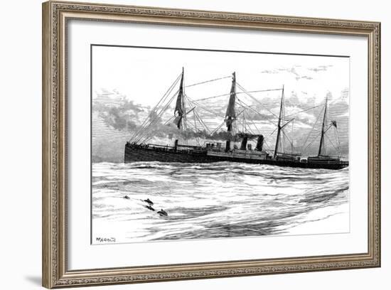 The Orient Steam Navigation Company's Steamship Orient, C1880-null-Framed Giclee Print