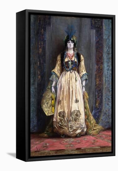 The Oriental Costume-Georges Clairin-Framed Premier Image Canvas