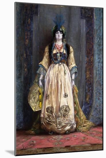 The Oriental Costume-Georges Clairin-Mounted Giclee Print