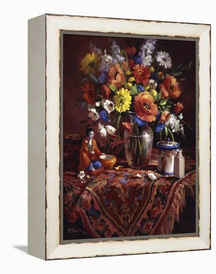 The Orientals-Maxine Johnston-Framed Stretched Canvas