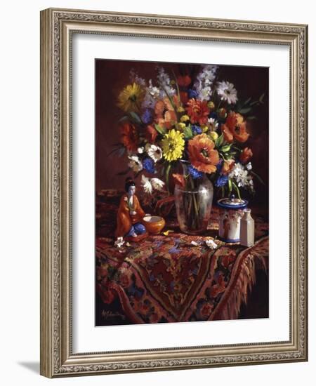 The Orientals-Maxine Johnston-Framed Art Print