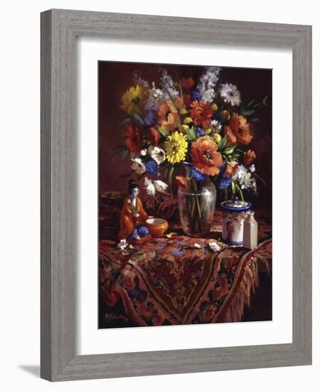 The Orientals-Maxine Johnston-Framed Art Print