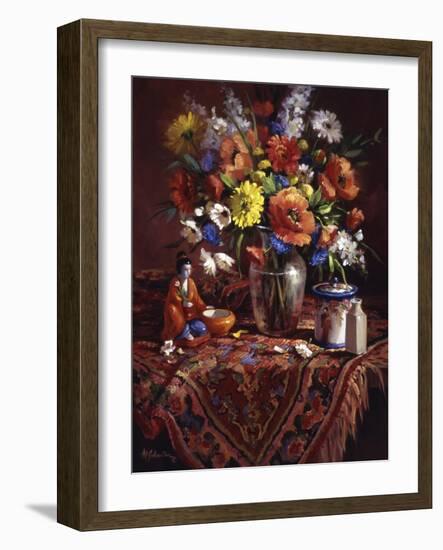 The Orientals-Maxine Johnston-Framed Art Print