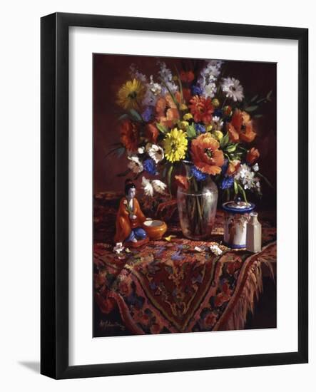 The Orientals-Maxine Johnston-Framed Art Print