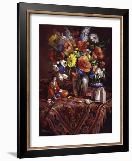 The Orientals-Maxine Johnston-Framed Art Print