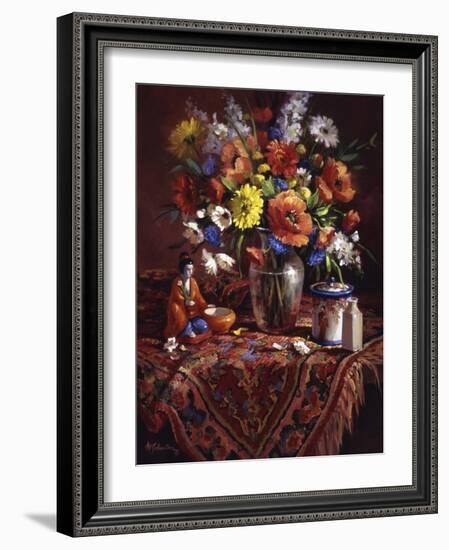 The Orientals-Maxine Johnston-Framed Art Print