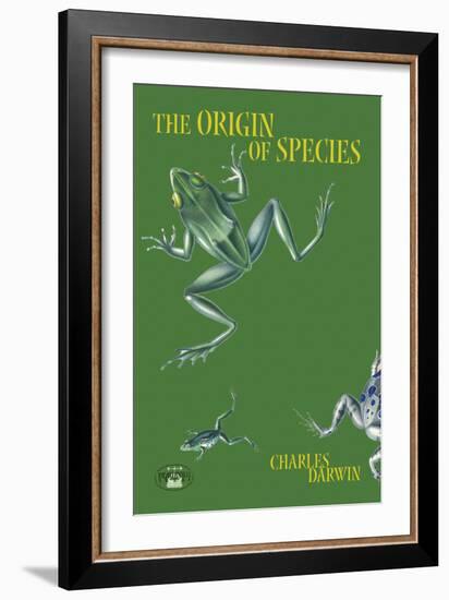 The Origin of Species-null-Framed Art Print