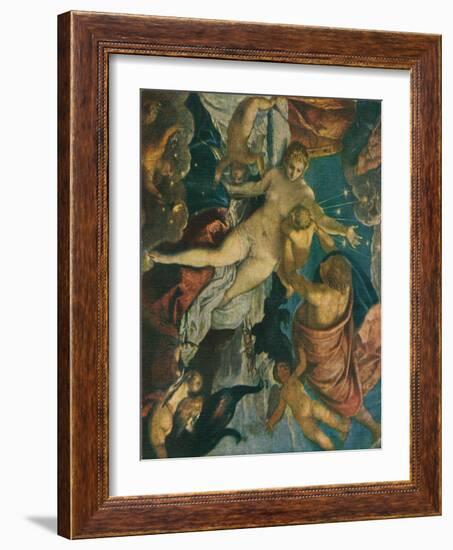 'The Origin of the Milky Way', 1575, (1909)-Jacopo Tintoretto-Framed Giclee Print