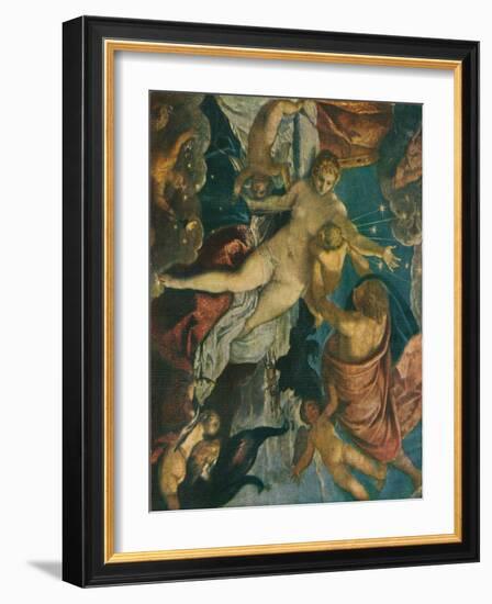 'The Origin of the Milky Way', 1575, (1909)-Jacopo Tintoretto-Framed Giclee Print