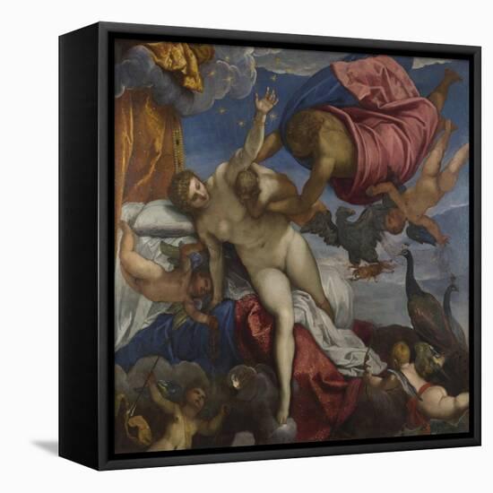 The Origin of the Milky Way, Ca. 1575-Jacopo Tintoretto-Framed Premier Image Canvas