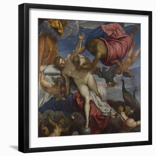 The Origin of the Milky Way, Ca. 1575-Jacopo Tintoretto-Framed Giclee Print