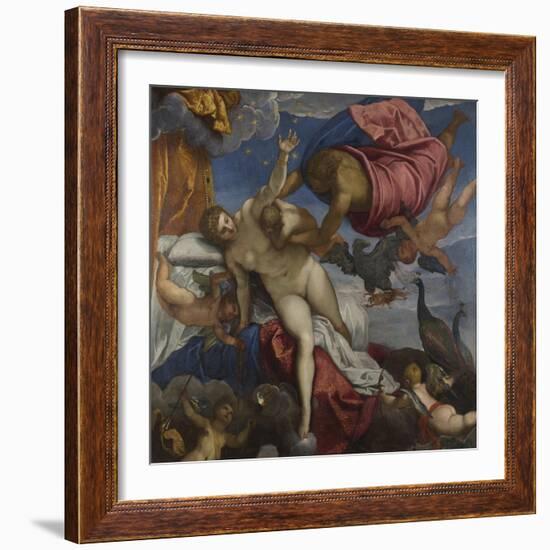 The Origin of the Milky Way, Ca. 1575-Jacopo Tintoretto-Framed Giclee Print