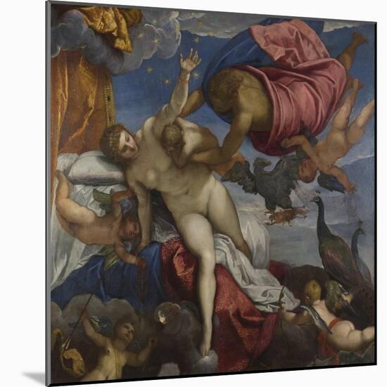 The Origin of the Milky Way, Ca. 1575-Jacopo Tintoretto-Mounted Giclee Print