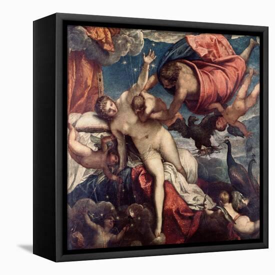 The Origin of the Milky Way, circa 1575-80-Jacopo Robusti Tintoretto-Framed Premier Image Canvas