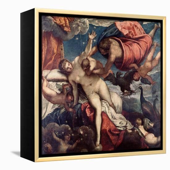 The Origin of the Milky Way, circa 1575-80-Jacopo Robusti Tintoretto-Framed Premier Image Canvas