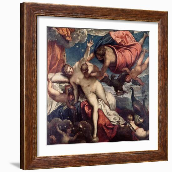 The Origin of the Milky Way, circa 1575-80-Jacopo Robusti Tintoretto-Framed Giclee Print