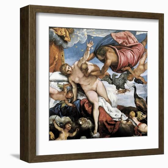 The Origin of the Milky Way-Jacopo Robusti Tintoretto-Framed Art Print
