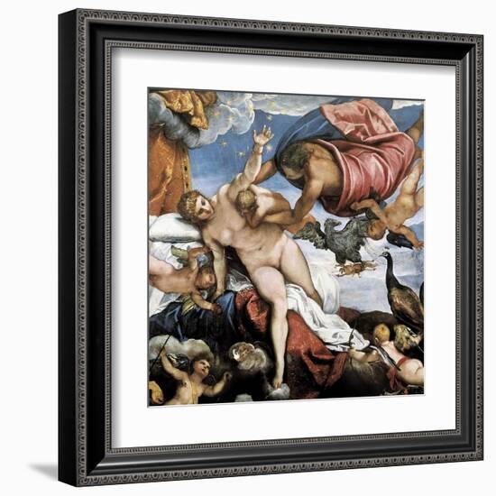 The Origin of the Milky Way-Jacopo Robusti Tintoretto-Framed Art Print