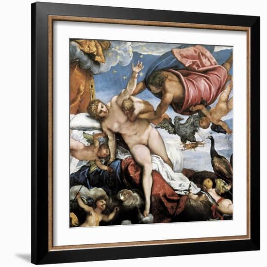 The Origin of the Milky Way-Jacopo Robusti Tintoretto-Framed Art Print