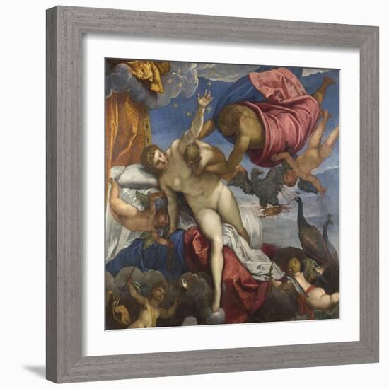 The Origin of the Milky Way-Tintoretto-Framed Giclee Print