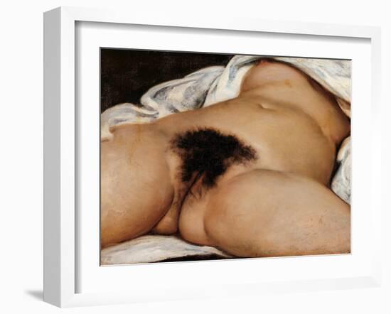 The Origin of the World-Gustave Courbet-Framed Giclee Print