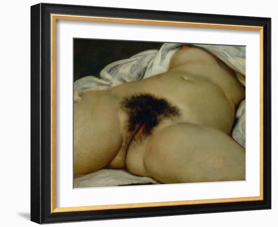 The Origin of the World-Gustave Courbet-Framed Giclee Print