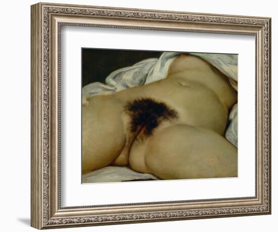 The Origin of the World-Gustave Courbet-Framed Giclee Print