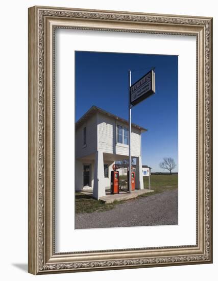 The Original Lucille's Route 66 Roadhouse, Hydro, Oklahoma, USA-Walter Bibikow-Framed Photographic Print