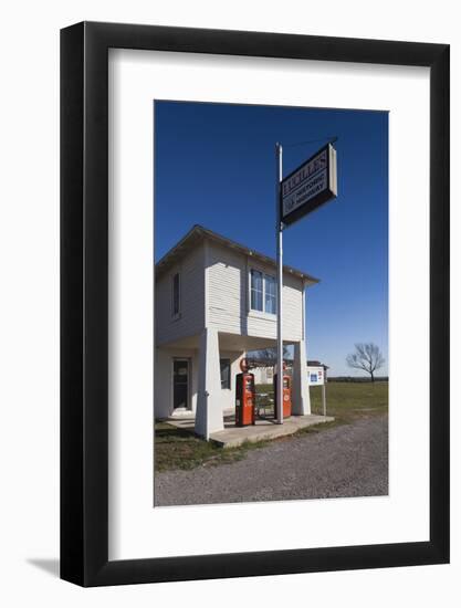 The Original Lucille's Route 66 Roadhouse, Hydro, Oklahoma, USA-Walter Bibikow-Framed Photographic Print