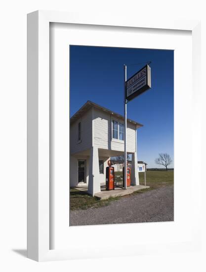 The Original Lucille's Route 66 Roadhouse, Hydro, Oklahoma, USA-Walter Bibikow-Framed Photographic Print