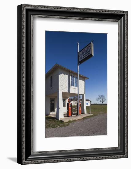 The Original Lucille's Route 66 Roadhouse, Hydro, Oklahoma, USA-Walter Bibikow-Framed Photographic Print