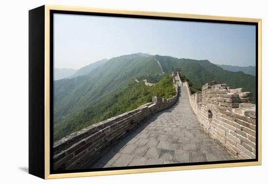 The Original Mutianyu Section of the Great Wall, Beijing, China-Michael DeFreitas-Framed Premier Image Canvas