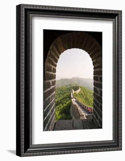 The Original Mutianyu Section of the Great Wall, Beijing, China-Michael DeFreitas-Framed Photographic Print