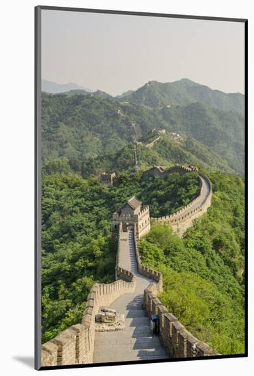 The Original Mutianyu Section of the Great Wall, UNESCO World Heritage Site, Beijing, China, Asia-Michael DeFreitas-Mounted Photographic Print