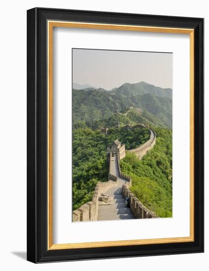 The Original Mutianyu Section of the Great Wall, UNESCO World Heritage Site, Beijing, China, Asia-Michael DeFreitas-Framed Photographic Print