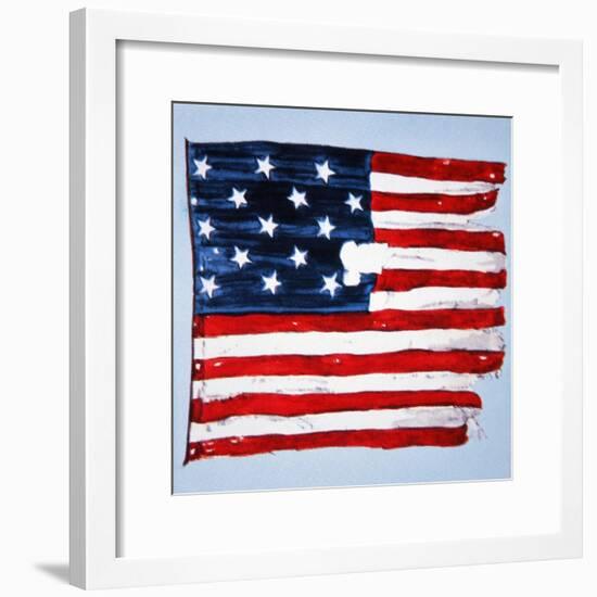 The Original Star-Spangled Banner-null-Framed Giclee Print