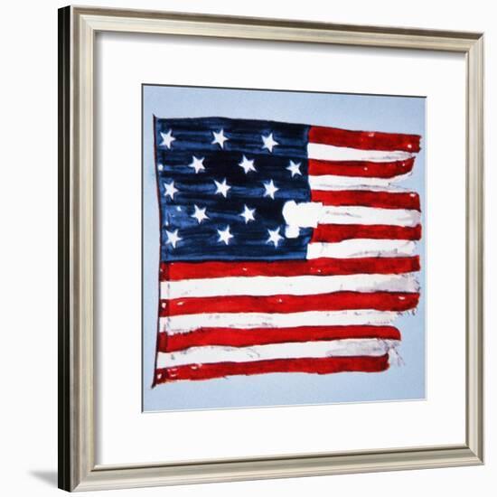 The Original Star-Spangled Banner-null-Framed Giclee Print