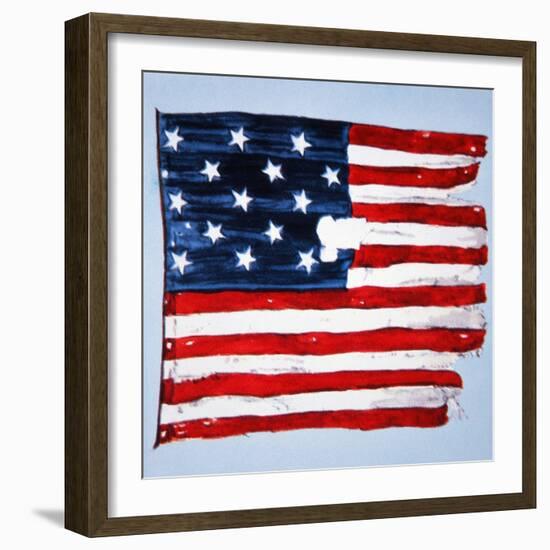 The Original Star-Spangled Banner-null-Framed Giclee Print