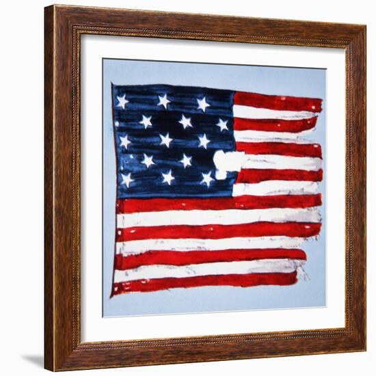 The Original Star-Spangled Banner-null-Framed Giclee Print