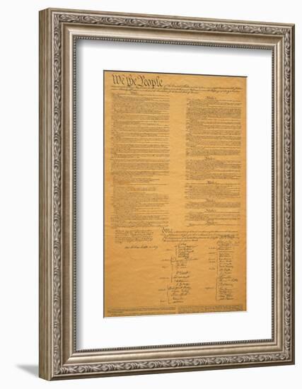 The Original United States Constitution-null-Framed Photographic Print