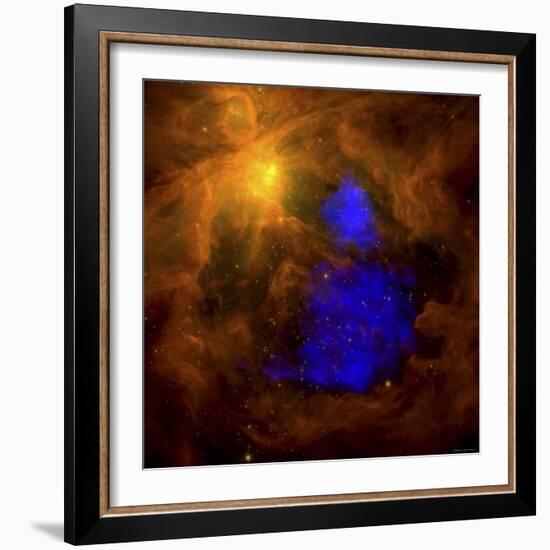 The Orion Nebula-Stocktrek Images-Framed Photographic Print