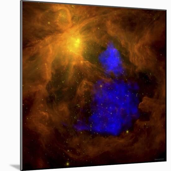 The Orion Nebula-Stocktrek Images-Mounted Photographic Print