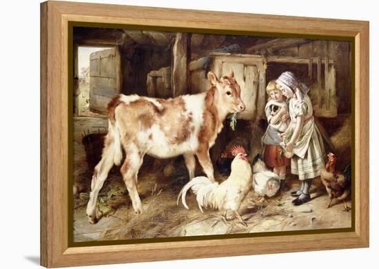 The Orphan, 1887-Walter Hunt-Framed Premier Image Canvas