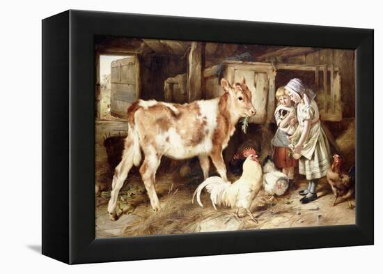 The Orphan, 1887-Walter Hunt-Framed Premier Image Canvas