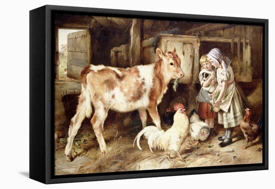 The Orphan, 1887-Walter Hunt-Framed Premier Image Canvas