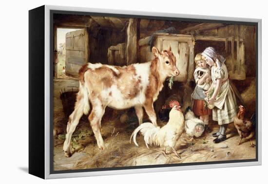 The Orphan, 1887-Walter Hunt-Framed Premier Image Canvas