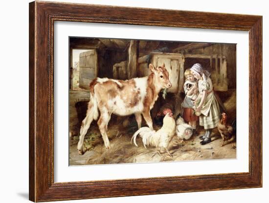 The Orphan, 1887-Walter Hunt-Framed Giclee Print