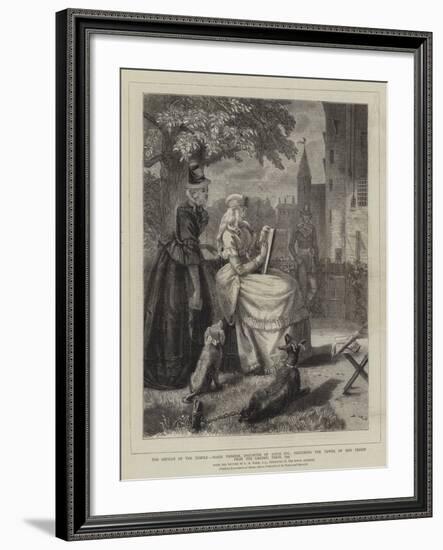 The Orphan of the Temple-Edgar Melville Ward-Framed Giclee Print