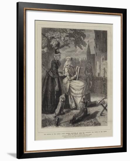 The Orphan of the Temple-Edgar Melville Ward-Framed Giclee Print