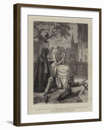 The Orphan of the Temple-Edgar Melville Ward-Framed Giclee Print